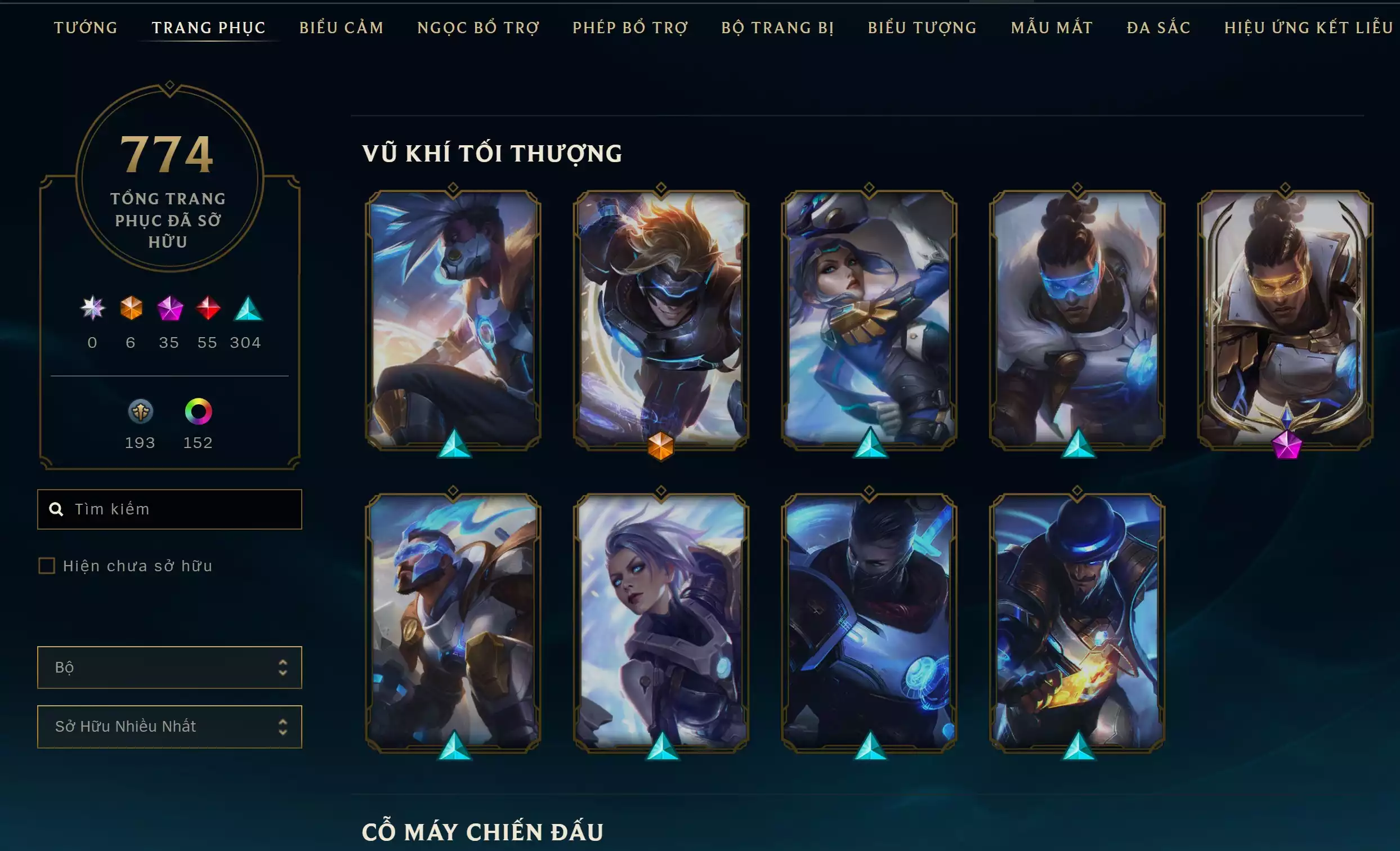 Ảnh 🔰 COMBO CHIBI SIÊU VIP 🔰 LUX TINH TÚ TÍ NỊ ✅ SÀN - EVERYTHING GOSE ON ✅ LUX TÍ NỊ - JINX TÍ NỊ - EKKO TÍ NỊ ⬆️ TRANG PHỤC - 773 SKIN ⬆️ TRANG PHỤC TÍM - 35 SKIN (SIÊU VIP) ✅ RẤT NHIỀU BỘ VIP FULL KHUNG SKIN ✅ 30 BIỂU TƯỢNG BẬC TÍM 🍁 CÓ THẺ ĐỔI TÊN INGAME